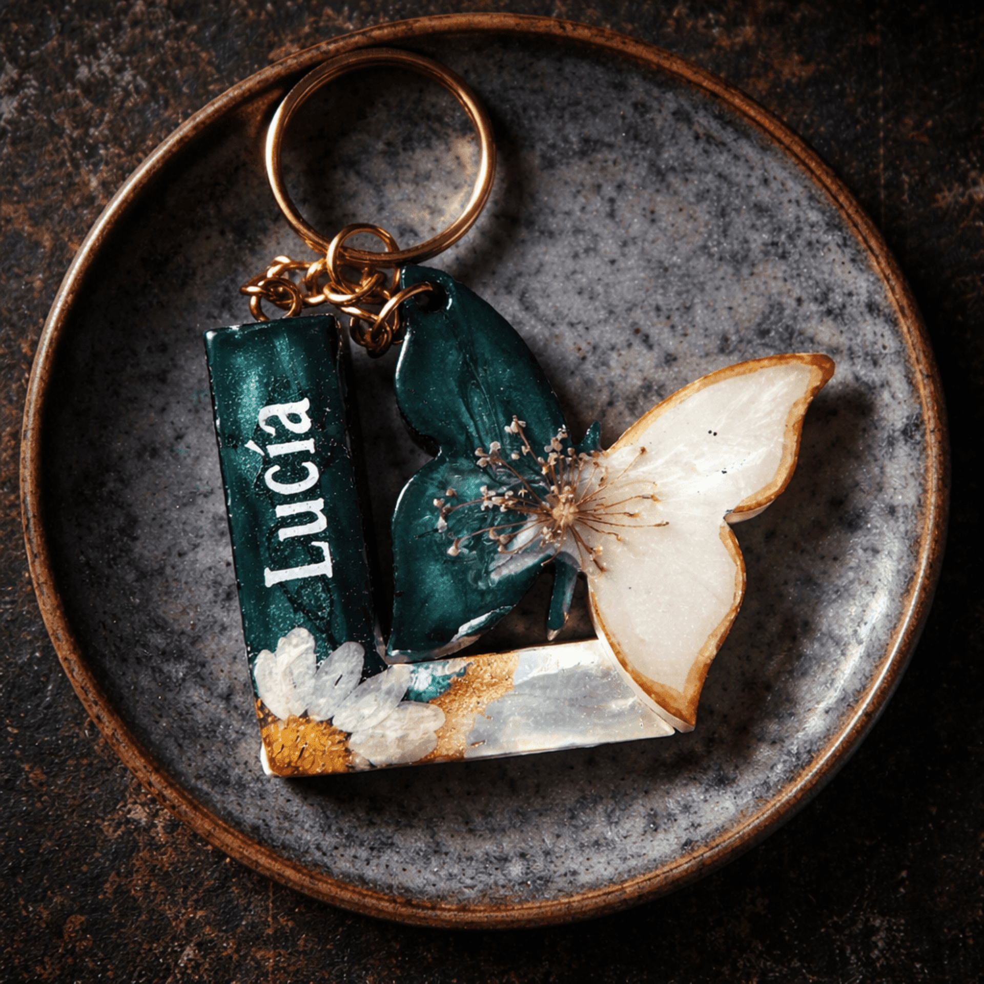 Llavero letra Elegance - 2